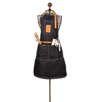 Denim garden apron (long)